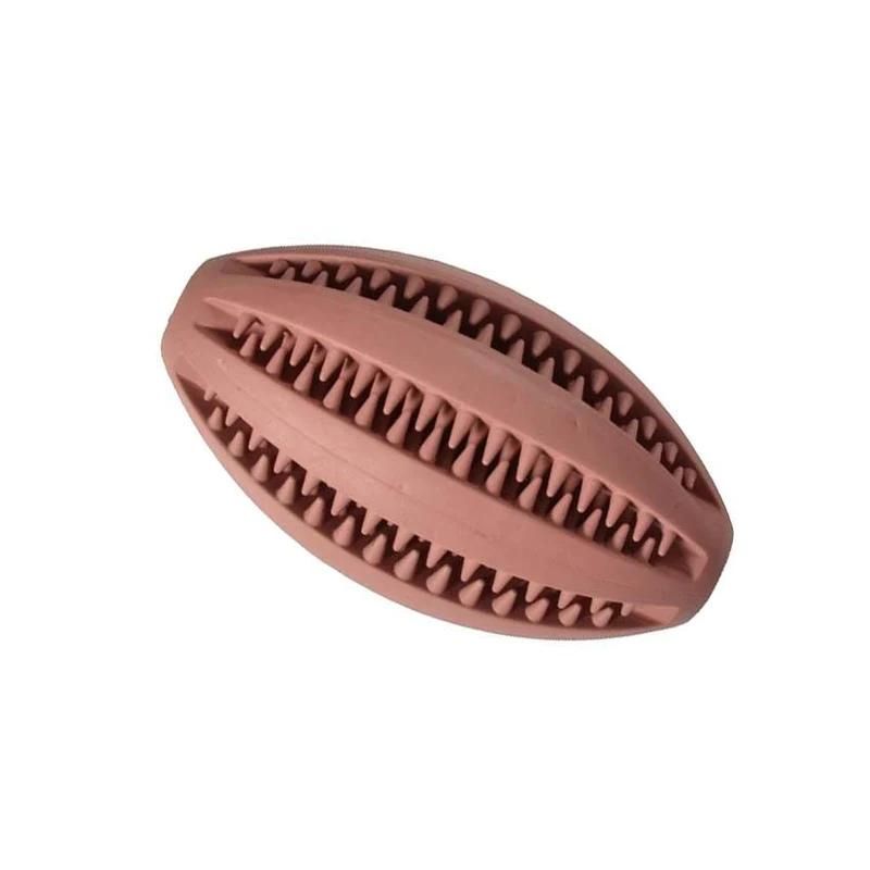 JCBALL_48_012 Igračka za Pse Guma lopta rugby 11cm pink