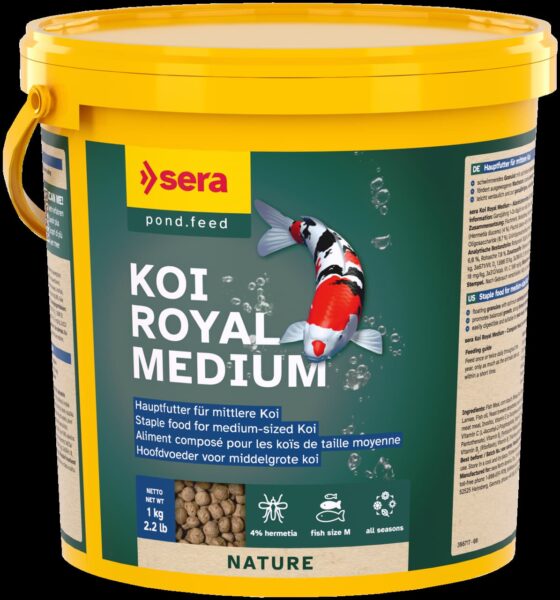 46463 (07117) Sera KOI Royal nature MD 3800ml 1000g