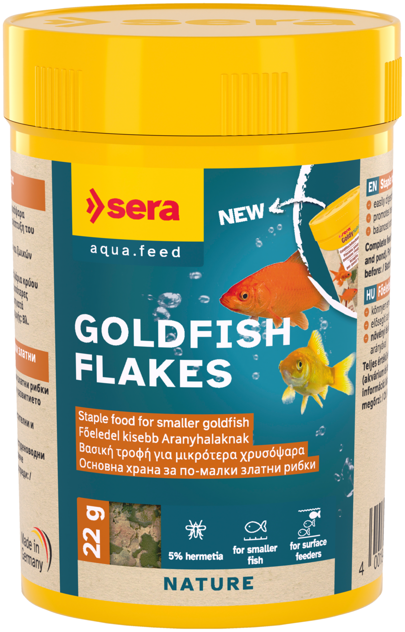 48100 (32247) Sera Goldfish flakes 100ml 22g (Nature)