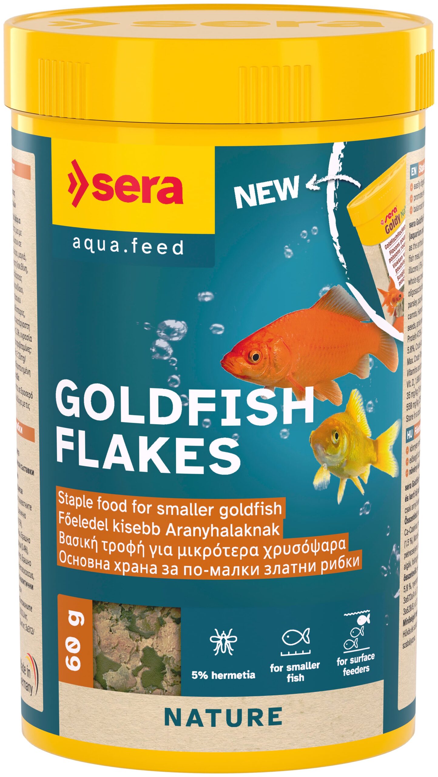 48105 (21148) Sera Goldfish flakes 250ml 60g (Nature)