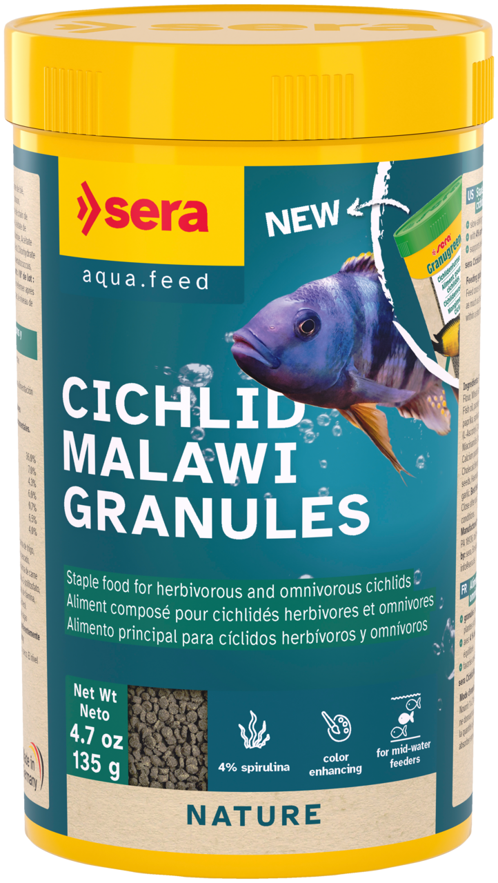 48562 (00392) Sera Cichlid Malawi granule 250ml 135g