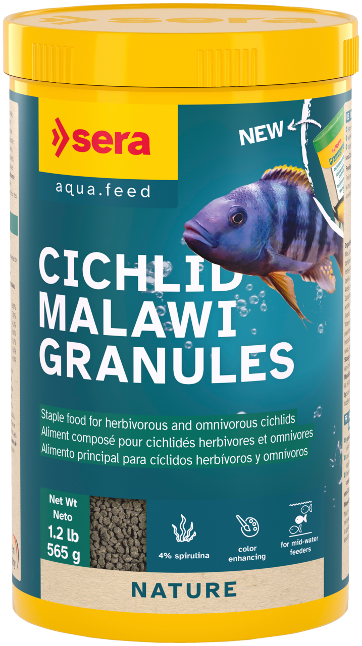48567 (00395) Sera Cichlid Malawi granule 1000ml 565g