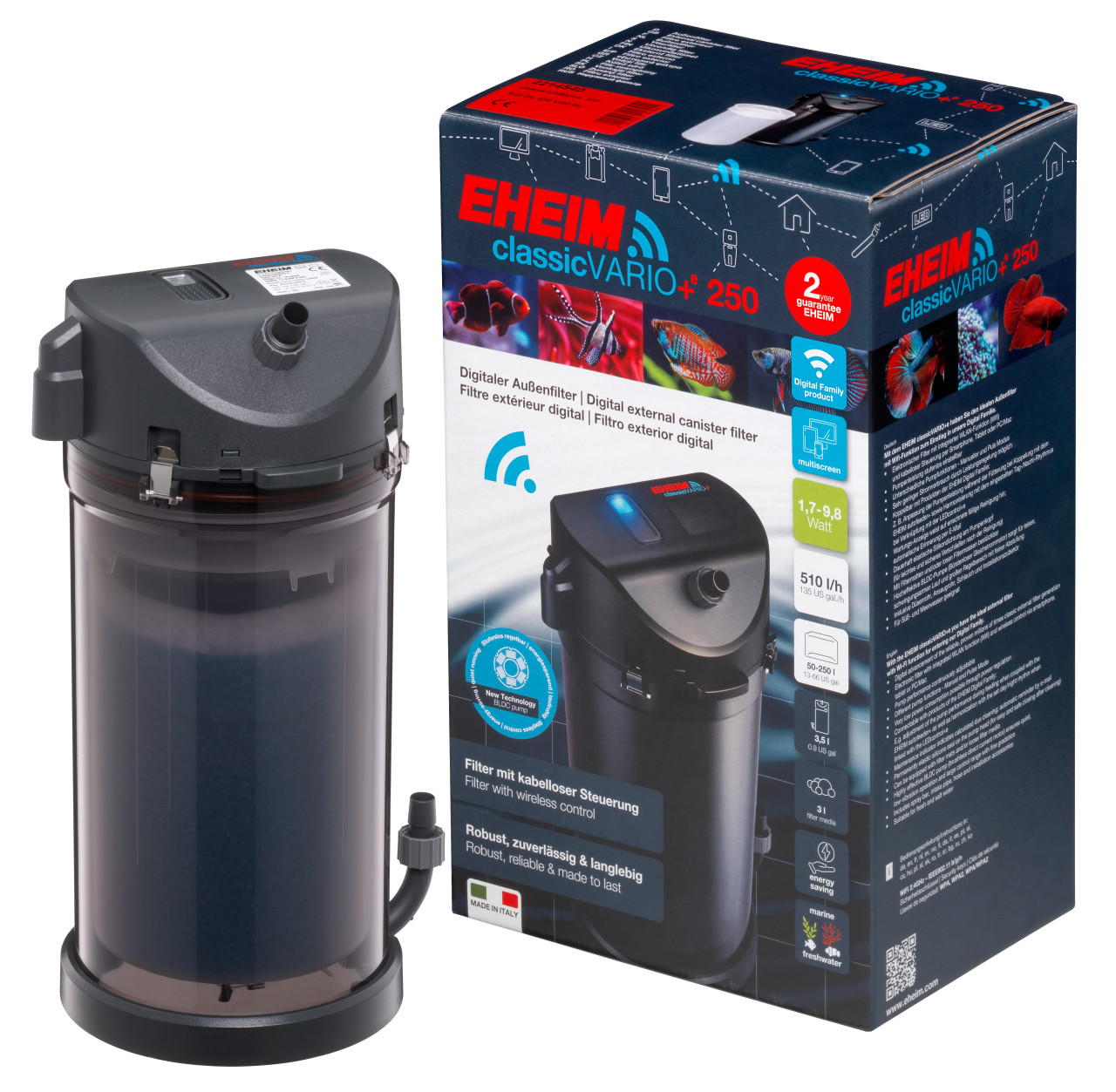 2214020 Eheim classic Vario +e 250