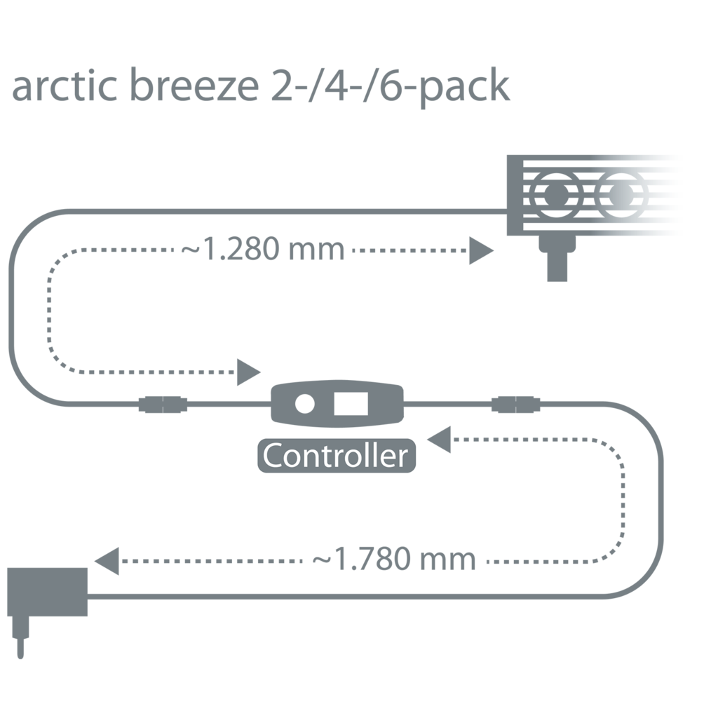 AM107.102 Aqua Medic Arctic breeze 2-pack