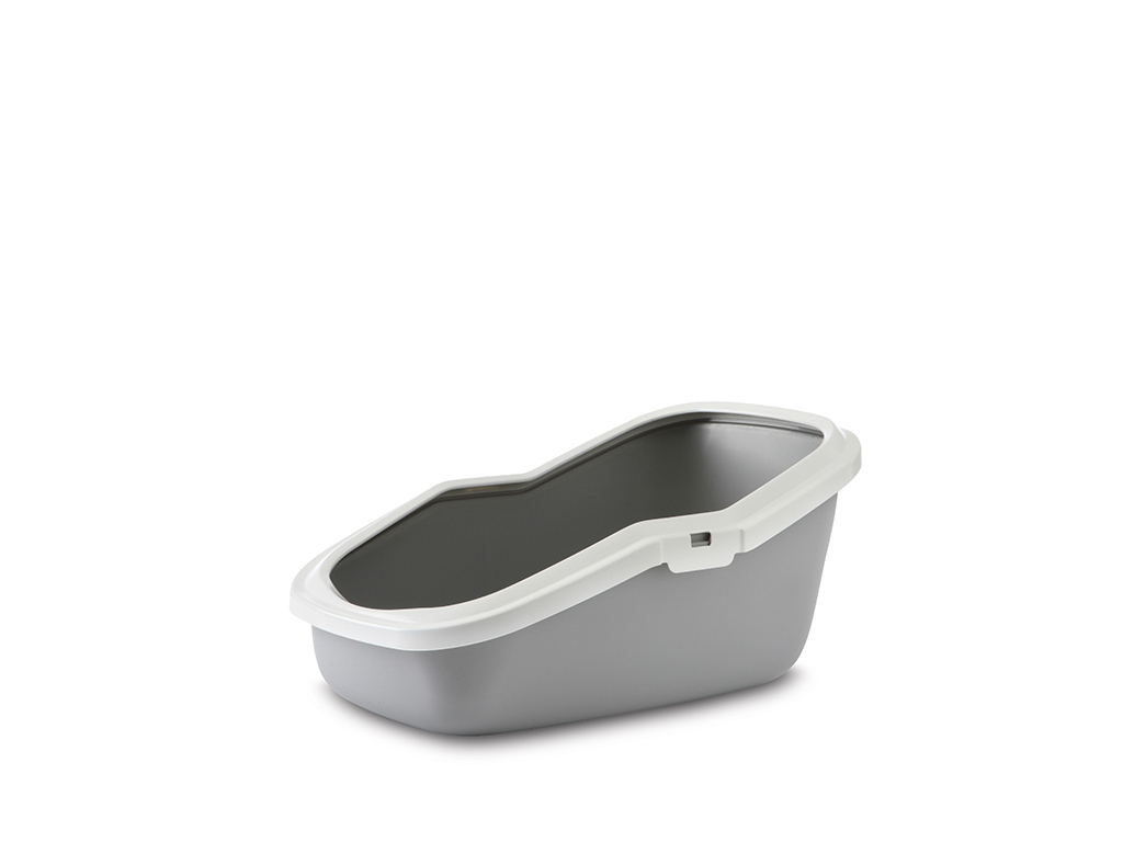 A0204-00WG WC mace Aseo 56x39x27,5cm sivi s rubom