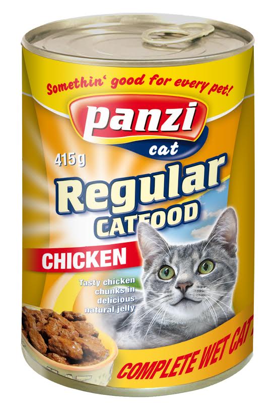 046-006 Panzi konzerva Regular cat 415g pile
