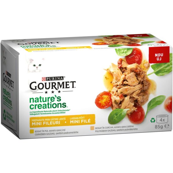 Gourmet Natures Creations Pile/Pura 4x85g 1/12