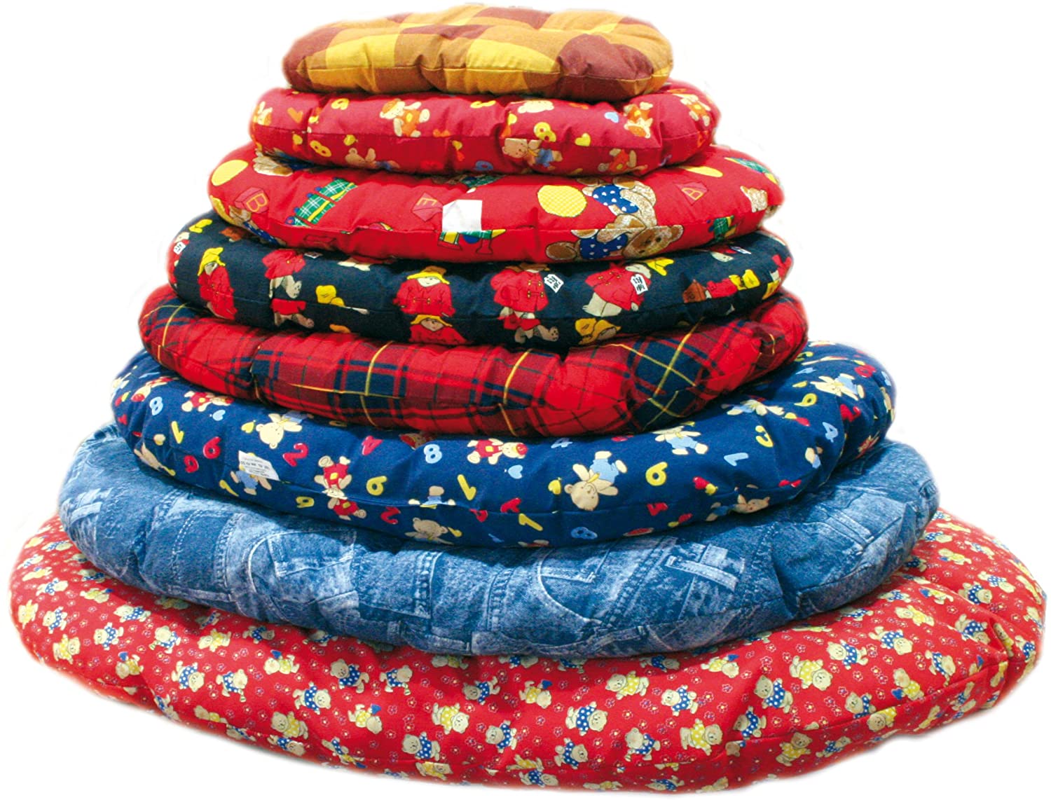 C2W00448 Jastuk 69x45cm oval Nuvola mix boje