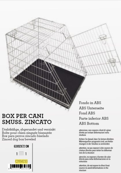 Transporter Box Žičani 92x63x72cm za prtljaž