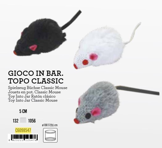 C6098547 Igračka za Mace Miš 5cm