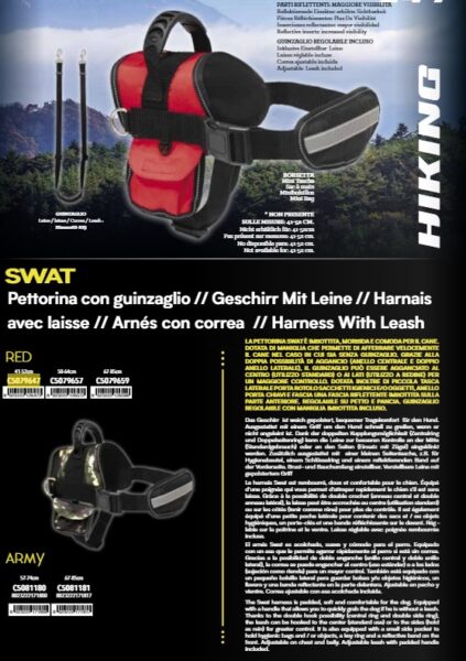 Hamovi + Vodilice Hiking Swat