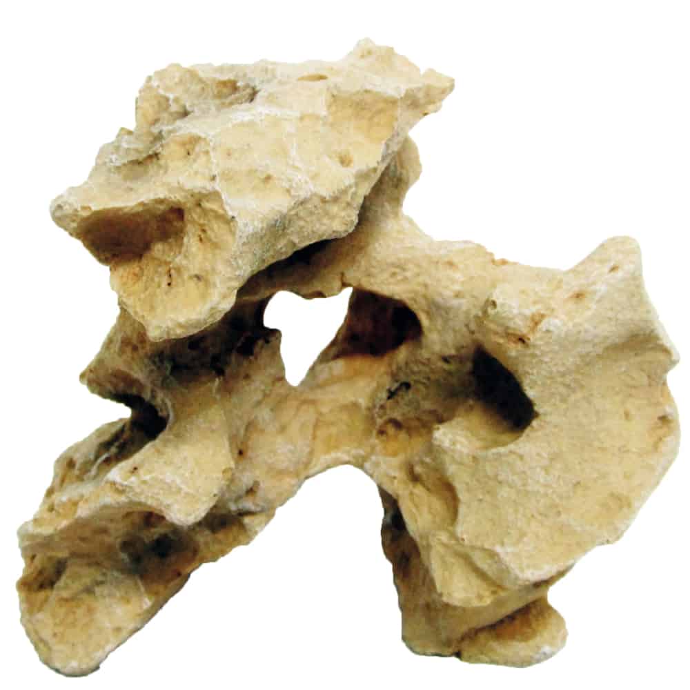 A8011657 Akvarijski Ukras Kamen Beige s rupom 17x11,5x15cm Amtra