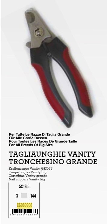 C6080968 Kliješta Vanity 5x16,5cm L xT