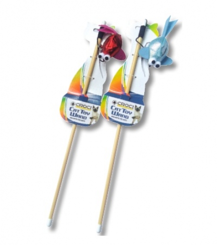 C6098090 Igračka za Mace Štapić Riba mix 46cm