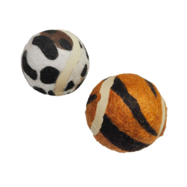 C6198525 Igračka za Mace Lopta Tenis Animal 3,8cm