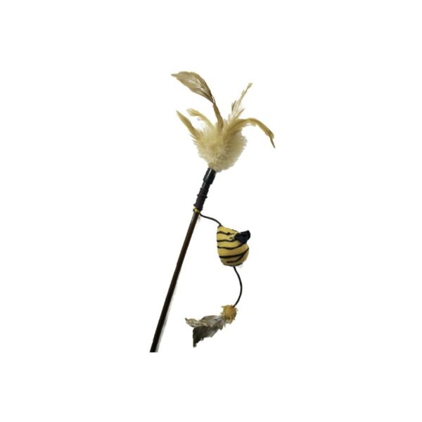 C6298767 Igračka za Mace Štapić Miš s perom 47cm