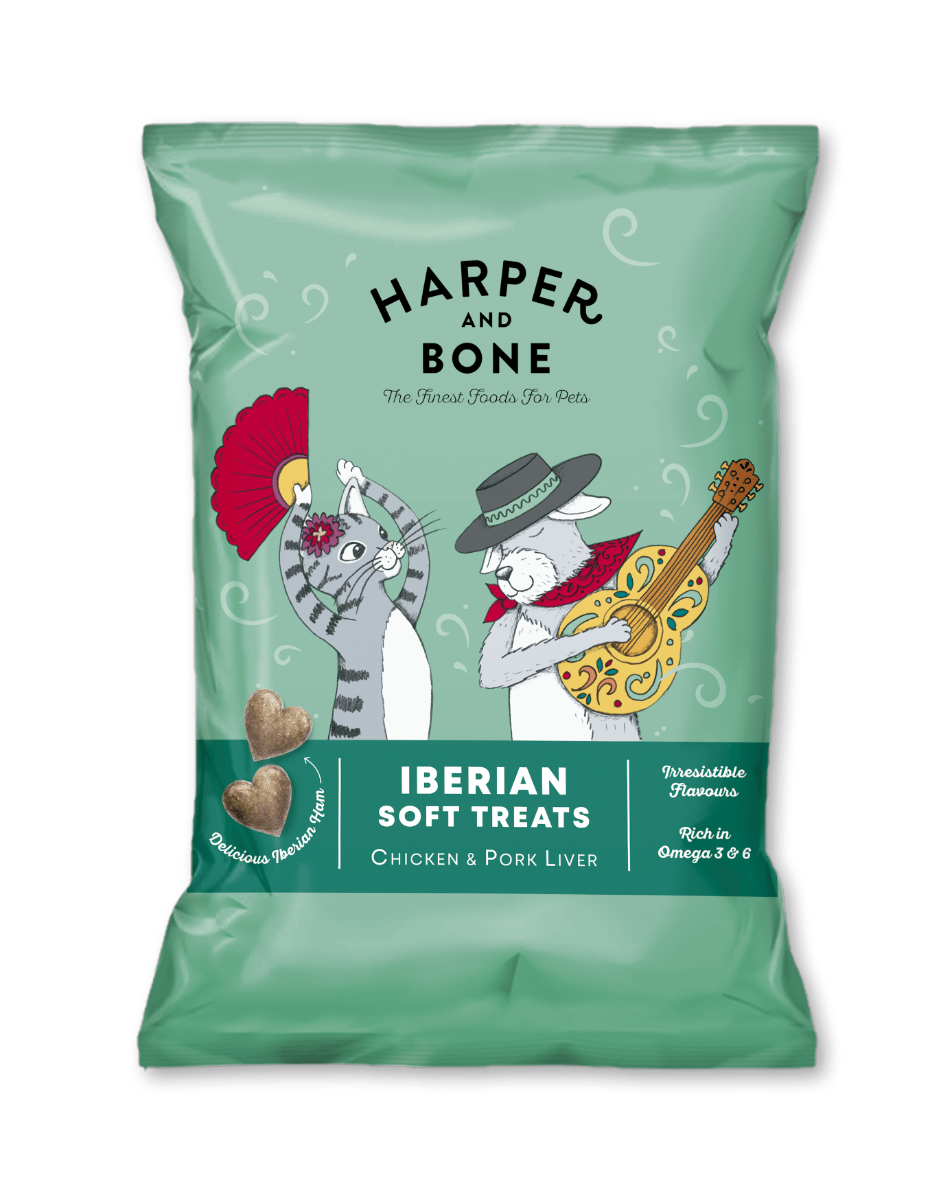 HPBIBSPK90GRS00 Poslastica za pse i mace H&B Iberian pile/svinj. jetra 90g