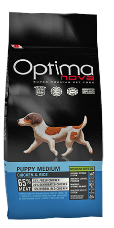 puppy medium pile/riža