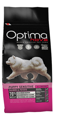ONO34PS12 Optimanova dog puppy medium Losos/krumpir 12kg GF NOVO