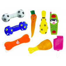 48512 Igračka za Pse plastična mix 13-16cm Tatrapet