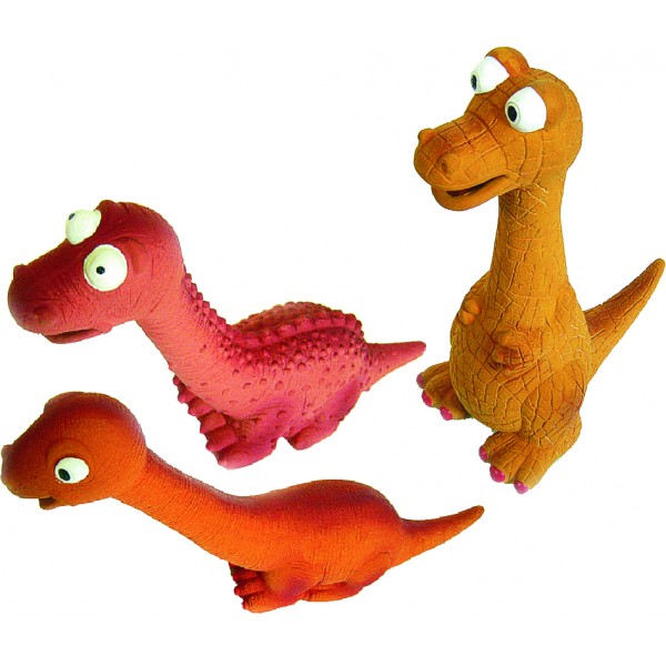 48731 Igračka za Pse Latex Dino Mix 19,5-30,5cm Tatrapet