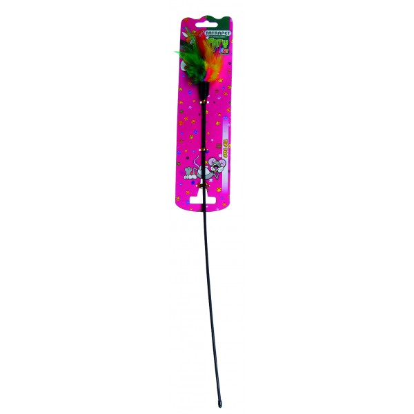 58541 Igračka za Mace Štapić s perom 50cm Tatrapet