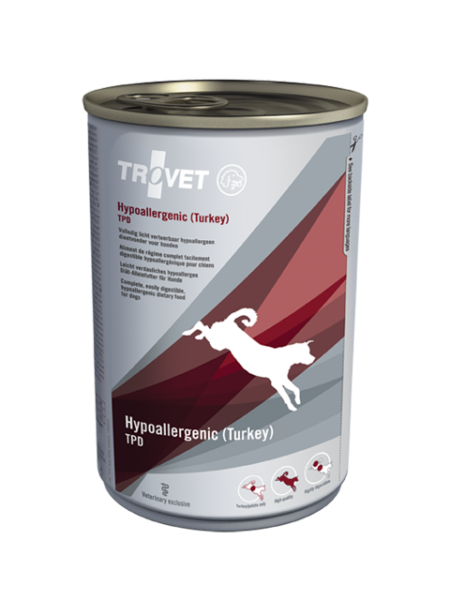 Trovet TPD Hypoalergenic 400g pura k 1/6