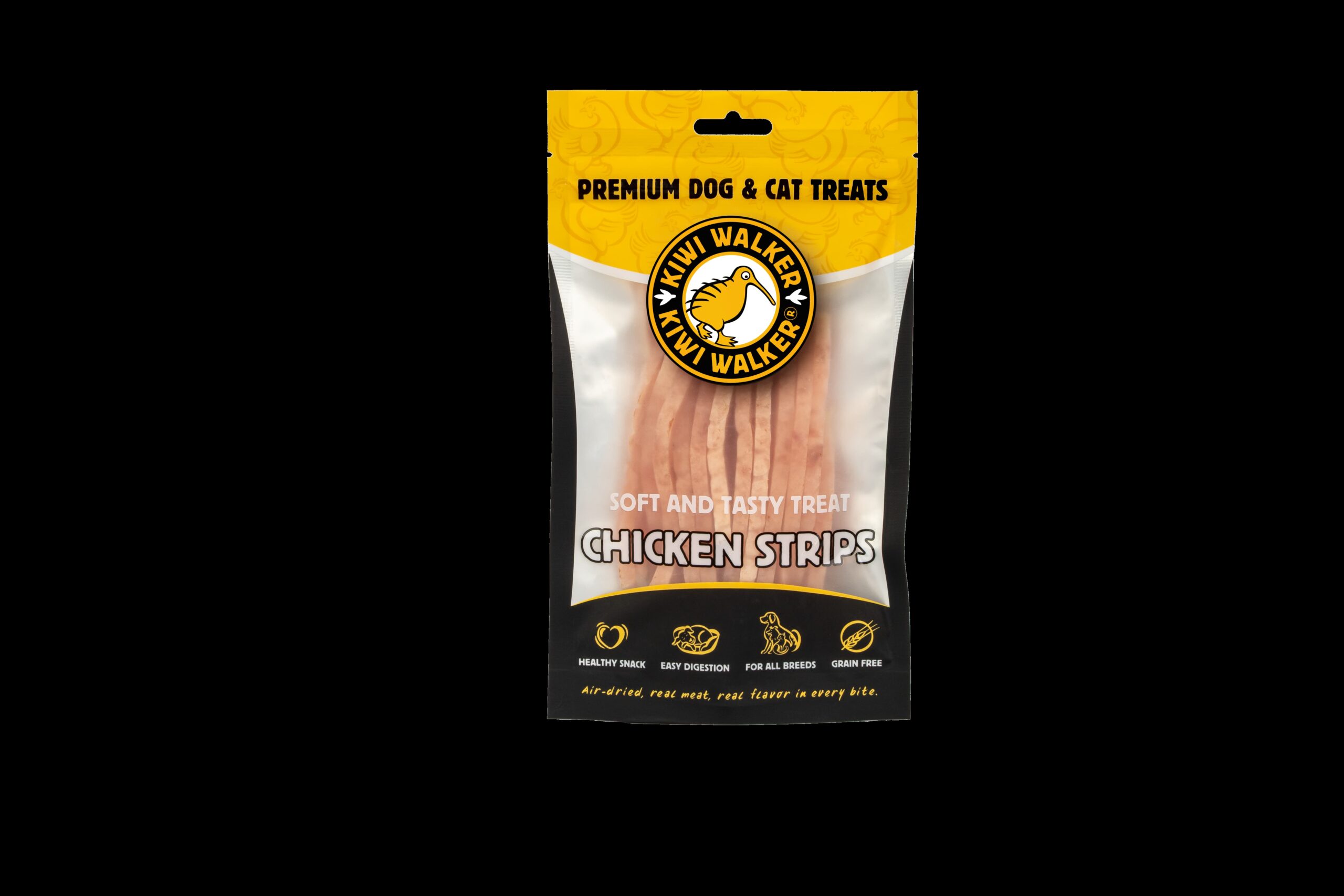 ODT-381 Poslastica za pse i mace Kiwi Stripes Soft piletina 100g