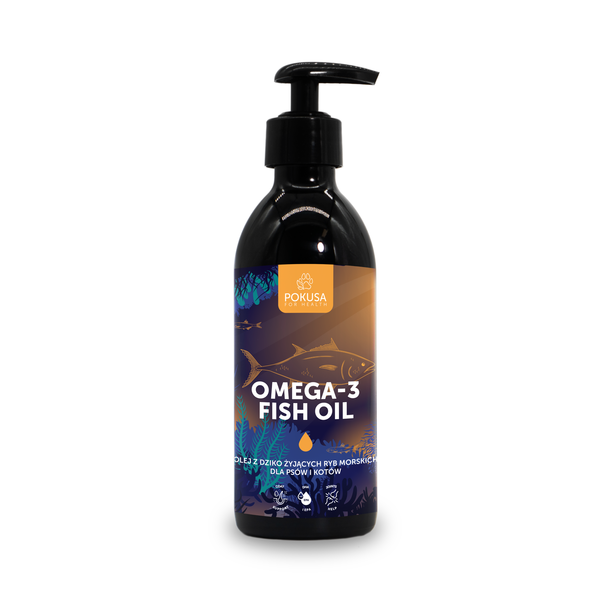 NIK237 Pokusa OceanicLine Omega-3 fish oil 250ml