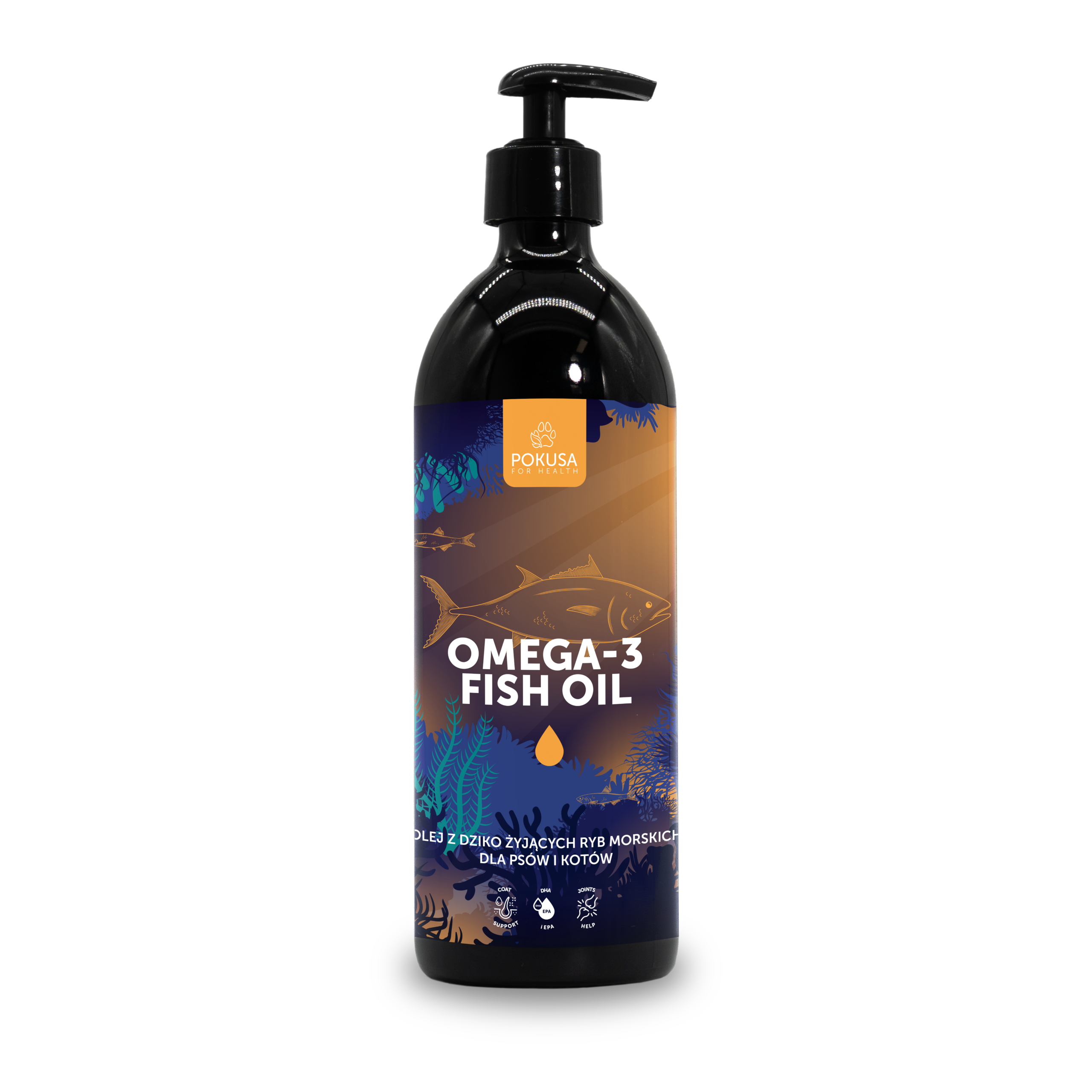 NIK238 Pokusa OceanicLine Omega-3 fish oil 500ml