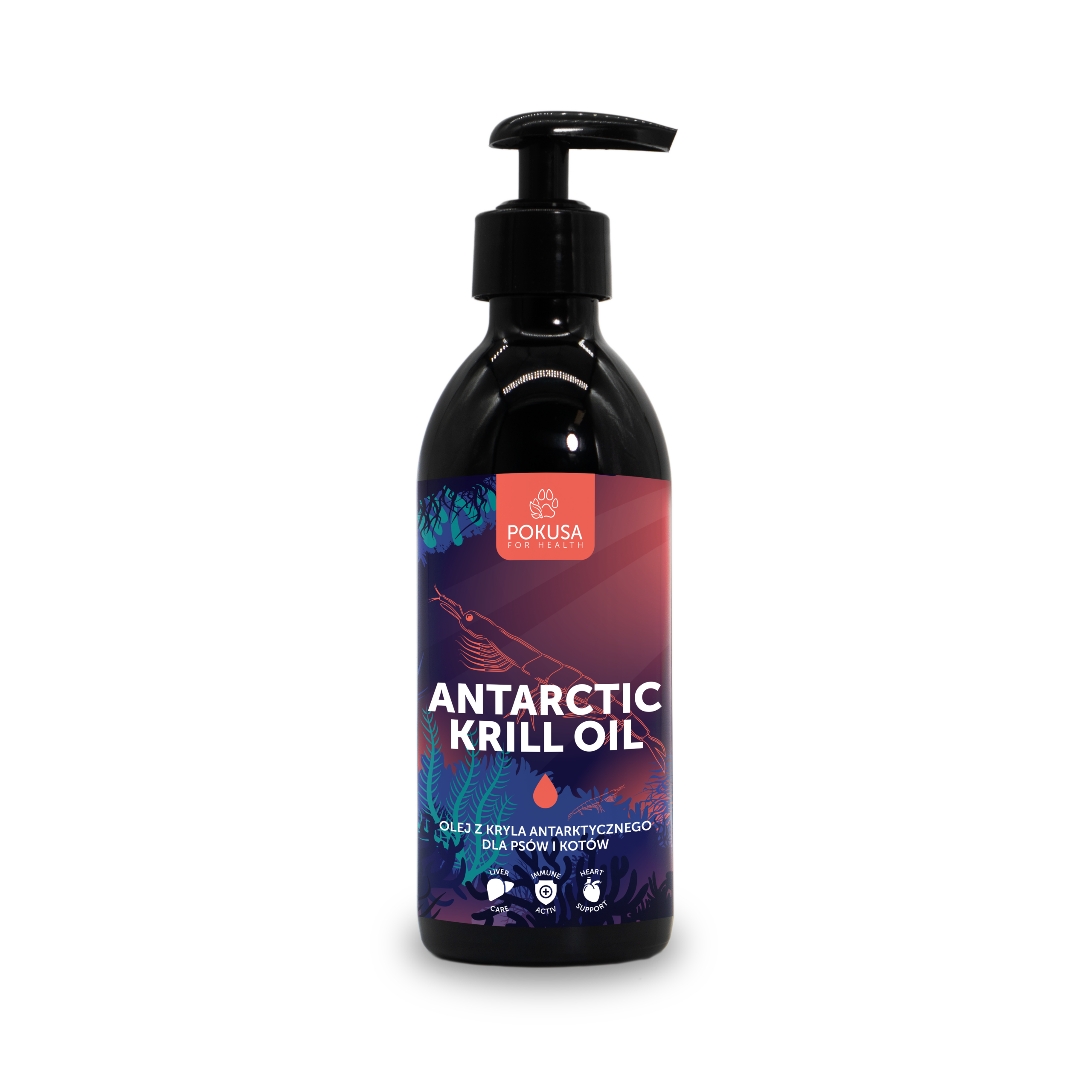 NIK229 Pokusa OceanicLine Antarctic Krill oil 250ml